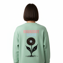 Lade das Bild in den Galerie-Viewer, Kreuzgut Disko - Let The Music Grow - Organic Oversize Sweatshirt