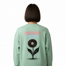 Lade das Bild in den Galerie-Viewer, Kreuzgut Disko - Let The Music Grow - Organic Oversize Sweatshirt