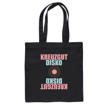 Lade das Bild in den Galerie-Viewer, Kreuzgut Baumwolltasche schwarz