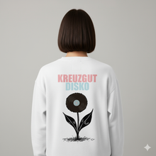 Lade das Bild in den Galerie-Viewer, Kreuzgut Disko - Let The Music Grow - Organic Oversize Sweatshirt

