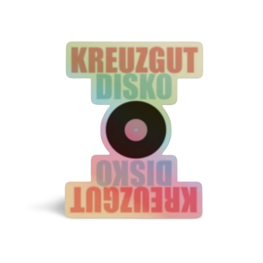 Kreuzgut Holo Sticker