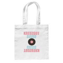 Lade das Bild in den Galerie-Viewer, Kreuzgut Disko gespiegelt - Baumwolltasche
