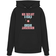 Lade das Bild in den Galerie-Viewer, Kreuzgut Disko gespiegelt - Organic Hoodie
