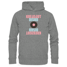 Lade das Bild in den Galerie-Viewer, Kreuzgut Disko gespiegelt - Organic Hoodie
