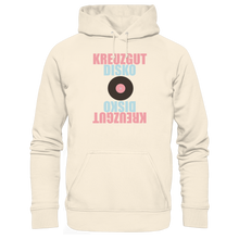 Lade das Bild in den Galerie-Viewer, Kreuzgut Disko gespiegelt - Organic Hoodie
