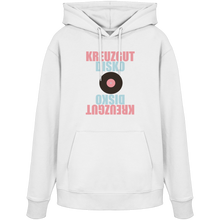 Lade das Bild in den Galerie-Viewer, Kreuzgut Disko gespiegelt - Organic Hoodie
