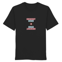 Lade das Bild in den Galerie-Viewer, Kreuzgut Disko gespiegelt - Organic Shirt
