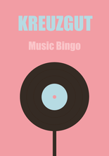 Lade das Bild in den Galerie-Viewer, Kreuzgut Music Bingo Karten - 5 Stück
